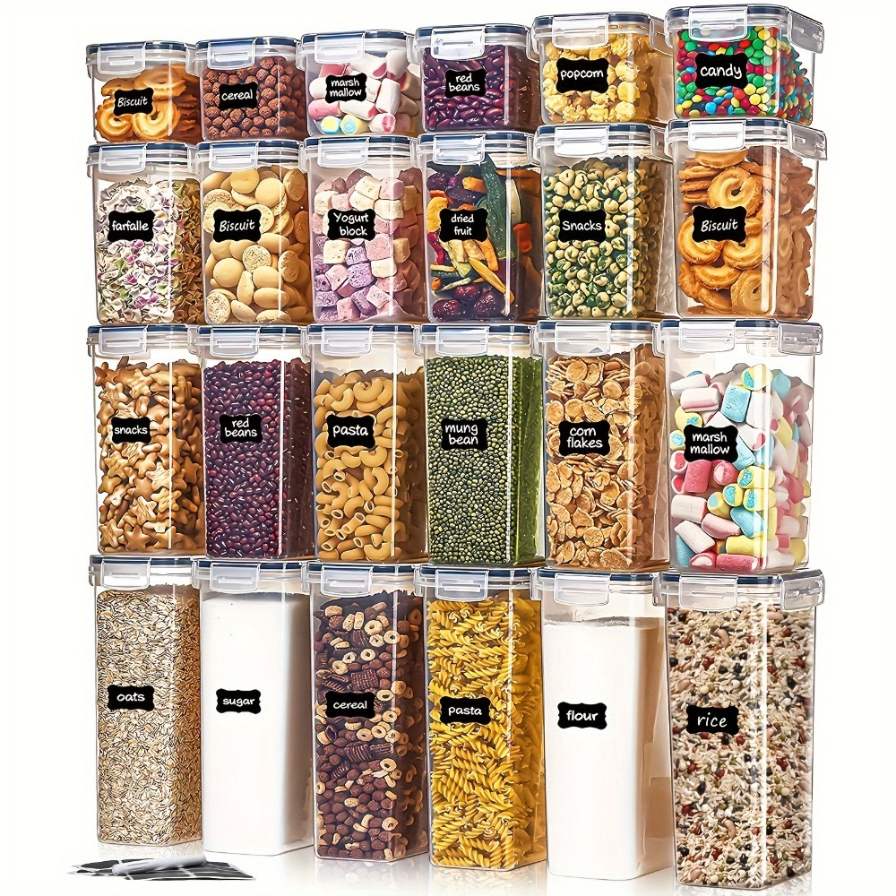 Kitchen Home Gadgets - 24 Buah Wadah Penyimpanan Makanan 12