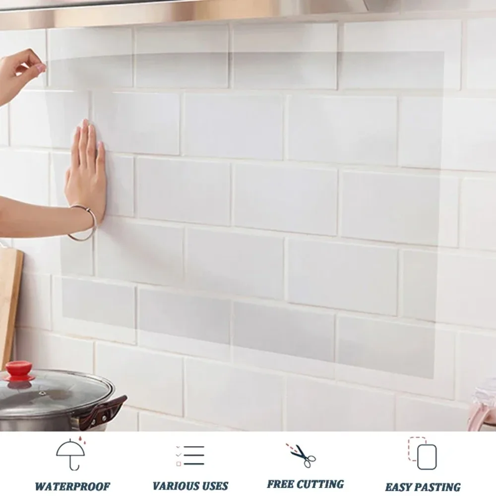 Kitchen Gadgets New - Stiker dinding tahan minyak dapur, hiasan