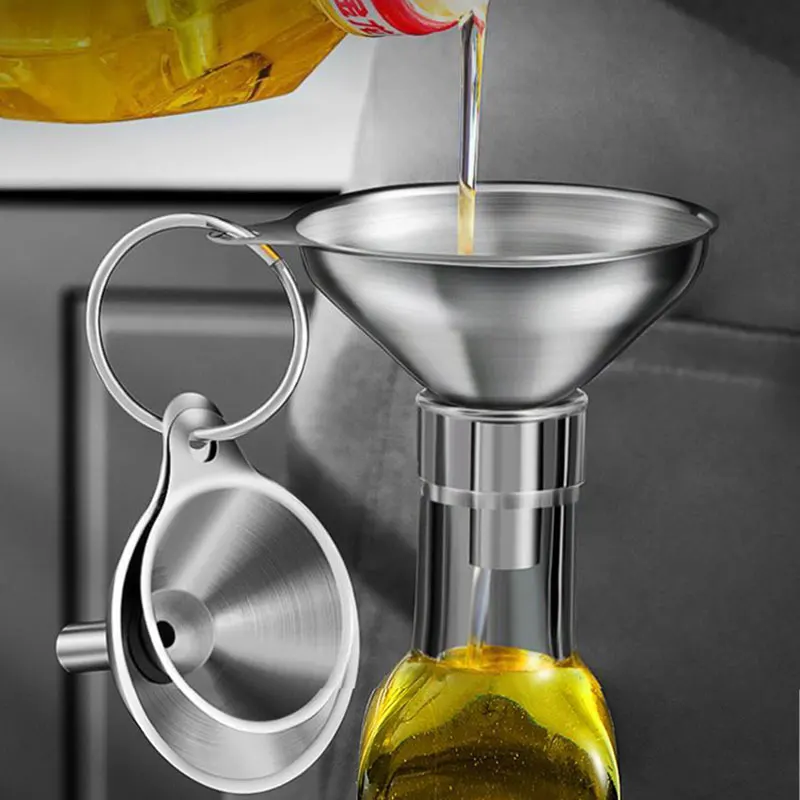 Kitchen Gadgets New - 3 buah Set corong dapur baja