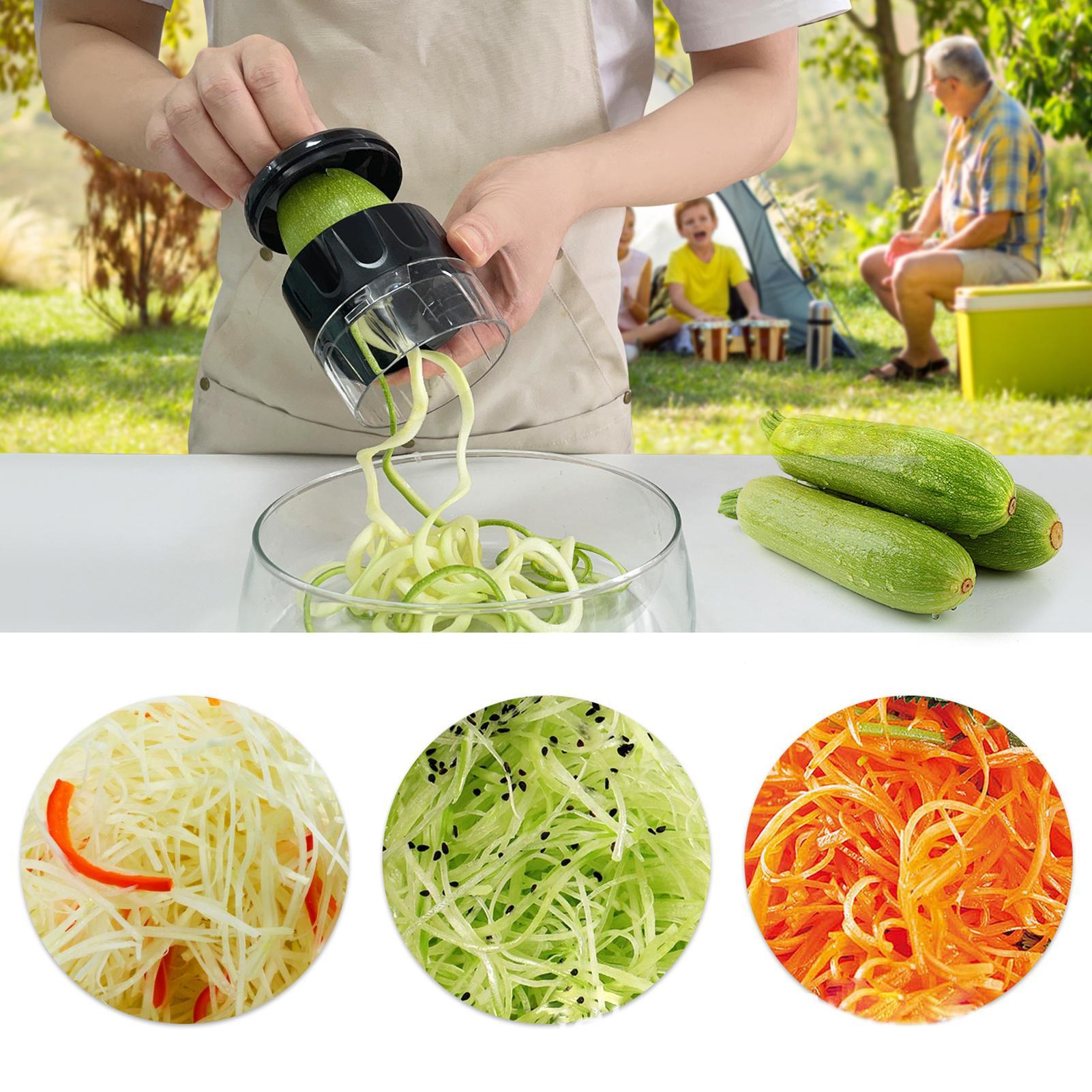 Spiralizer Vegetable Noodle - Pembuat Mie Spiralizer Zucchini, Alat Dapur