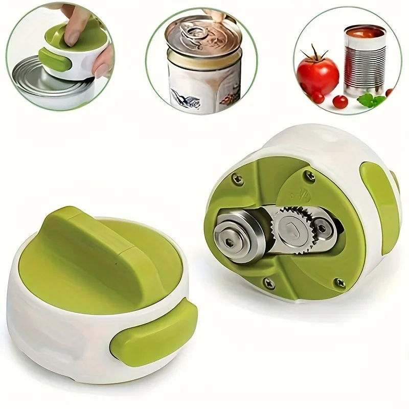 Kitchen Gadgets Jar Openers - Pembuka Kaleng Manual Portabel, Pembuka Kaleng
