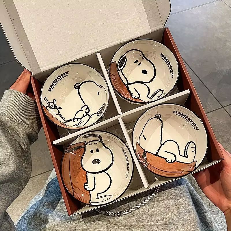 Kitchen Gadgets New - Peralatan Makan Snoopy Lucu Baru Mangkuk