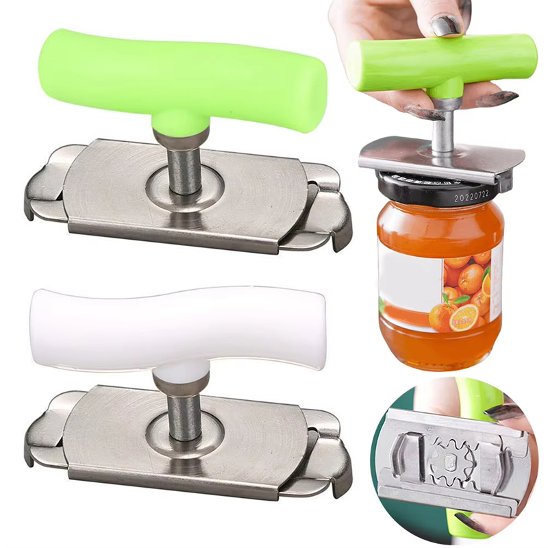 Kitchen Gadgets Jar Openers - Pembuka Tutup Toples Serbaguna dari Baja