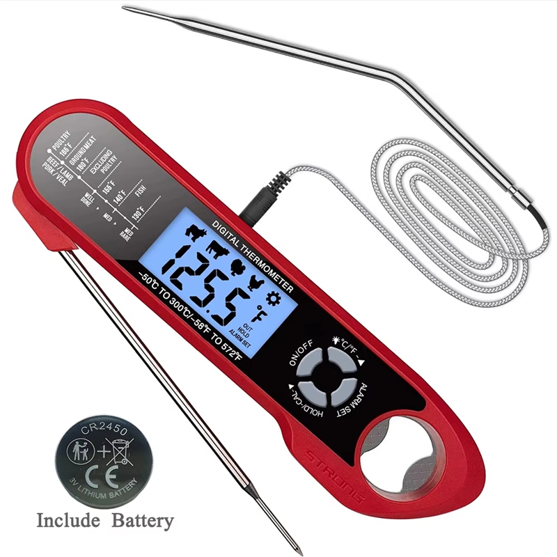 Kitchen Gadgets For Arthritic Hands - Termometer Daging Digital Dual-Probe, Termometer Dapur