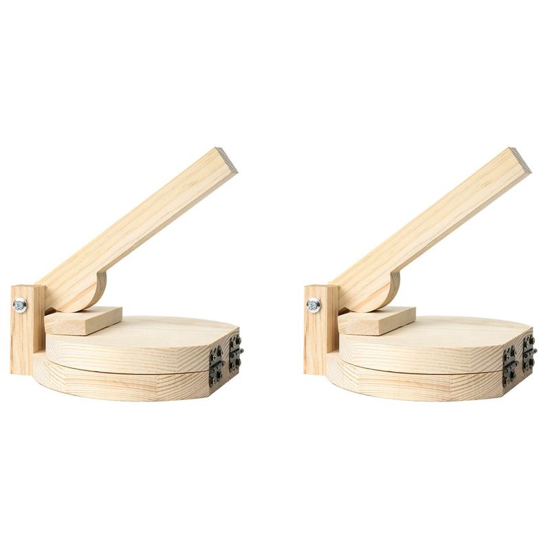 Kitchen Gadgets Roti Maker - ABUL-2X Alat Press Tortilla Kayu Pembuat
