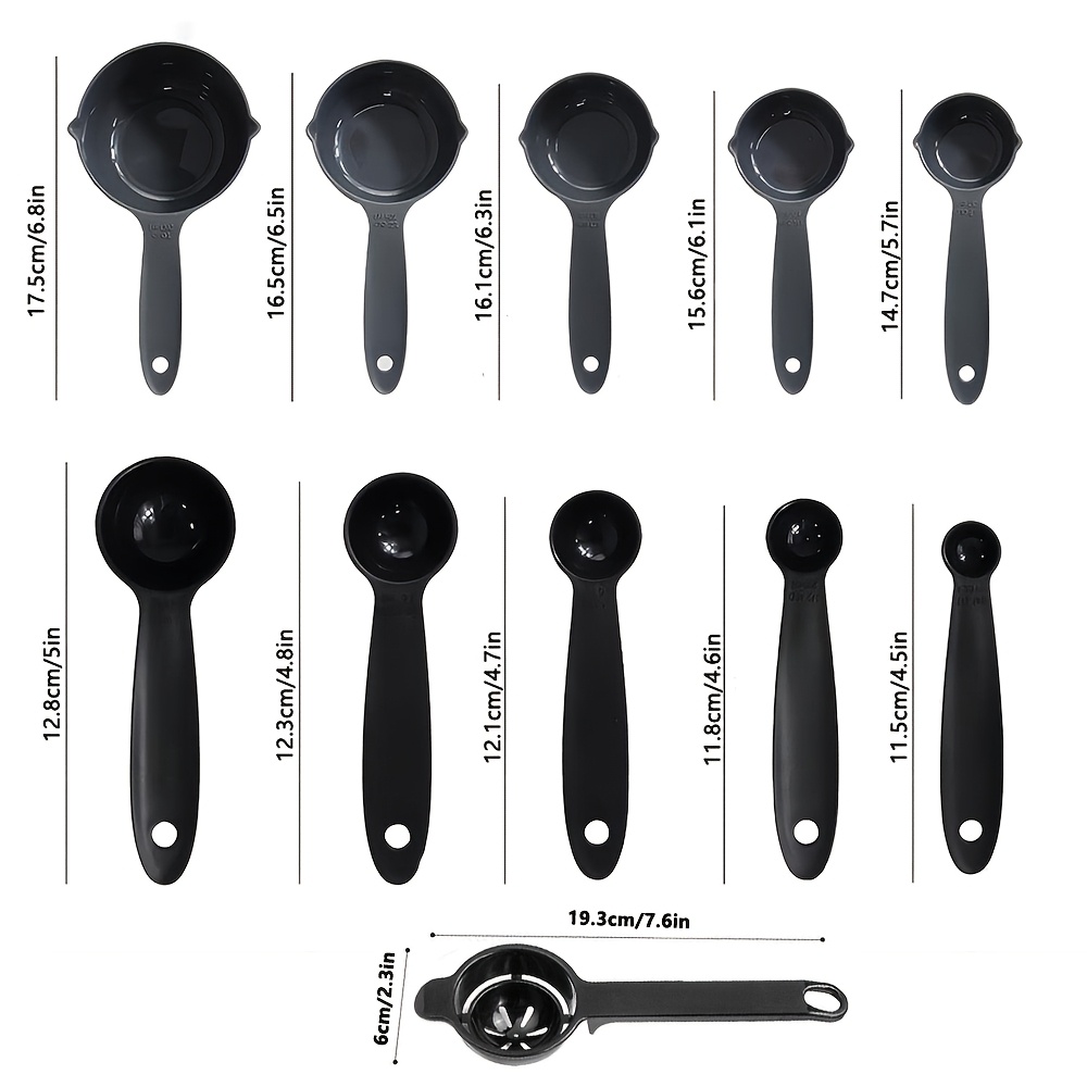 11 Buah Gelas Ukur Plastik & P - Kitchen Gadgets For Arthritic Hands ulasan dan harga