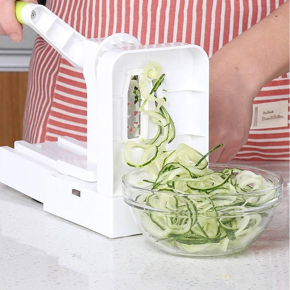 Pemotong Spiral Sayuran 4 Bila - Spiralizer Vegetable Noodle ulasan dan harga