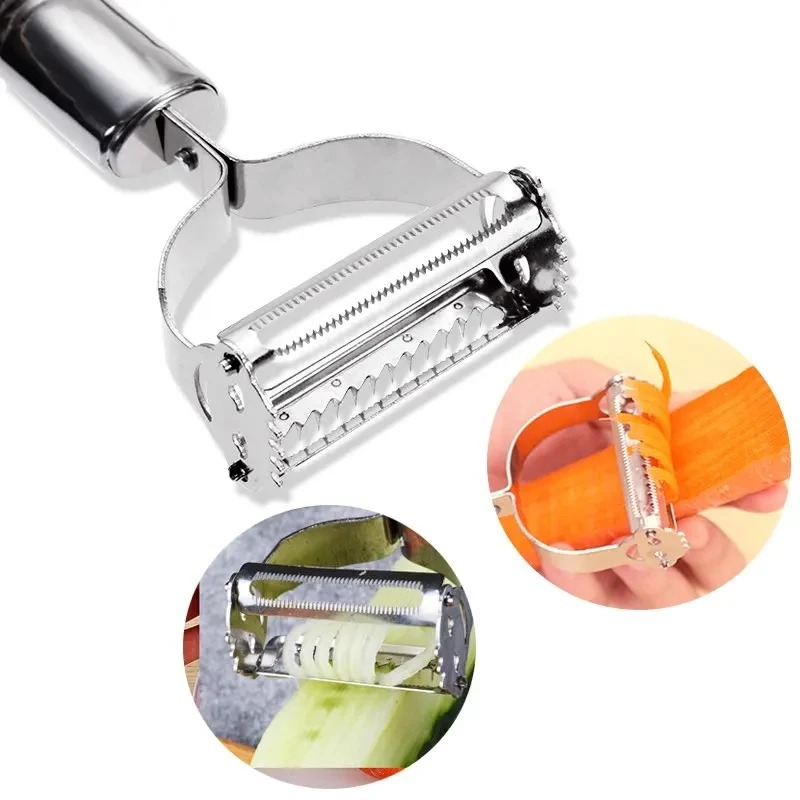Pengupas Julienne Baja Tahan K - Spiralizer Vegetable Noodle ulasan dan harga