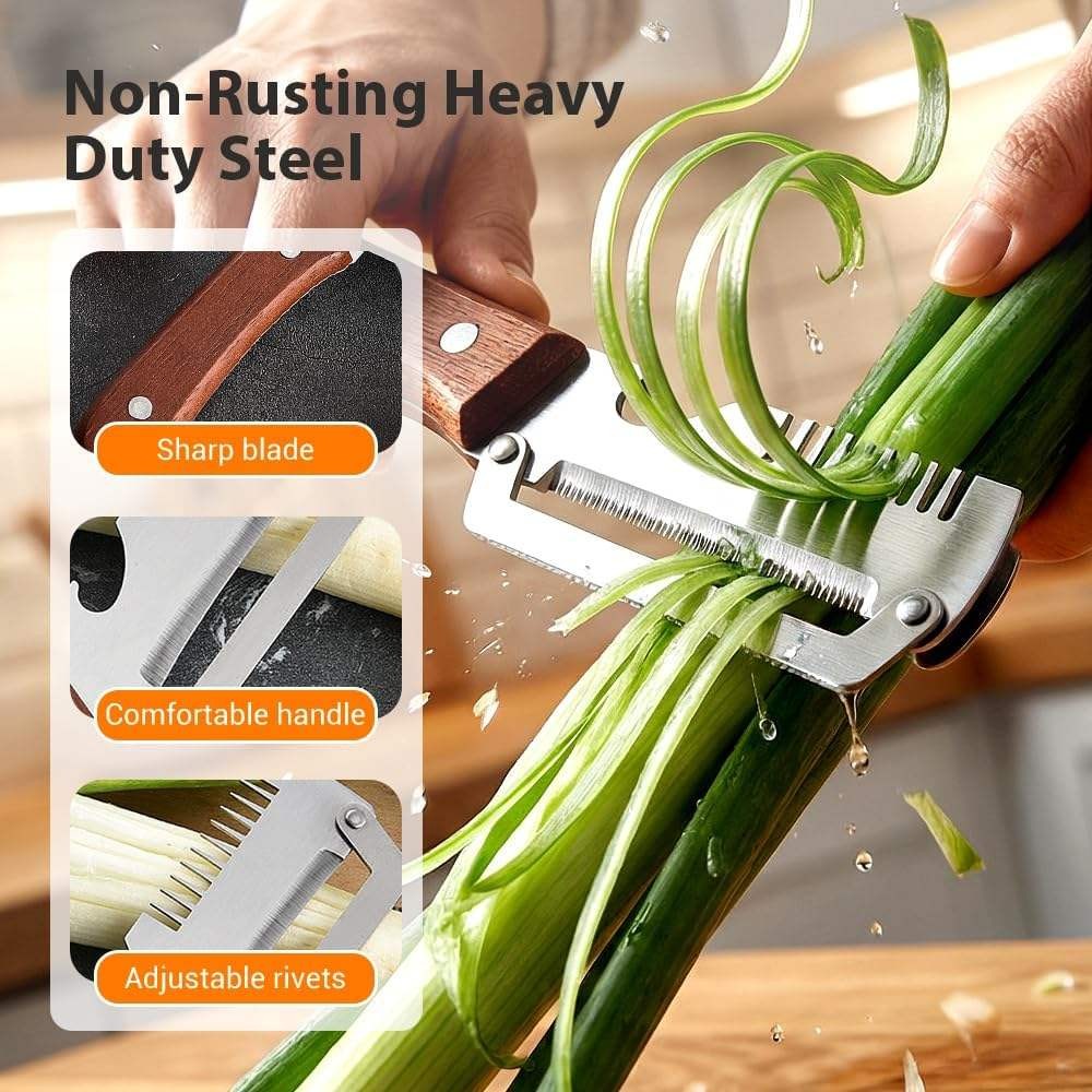 2 Buah Pengupas Sayuran Baja T - Kitchen Gadgets For Arthritic Hands ulasan dan harga