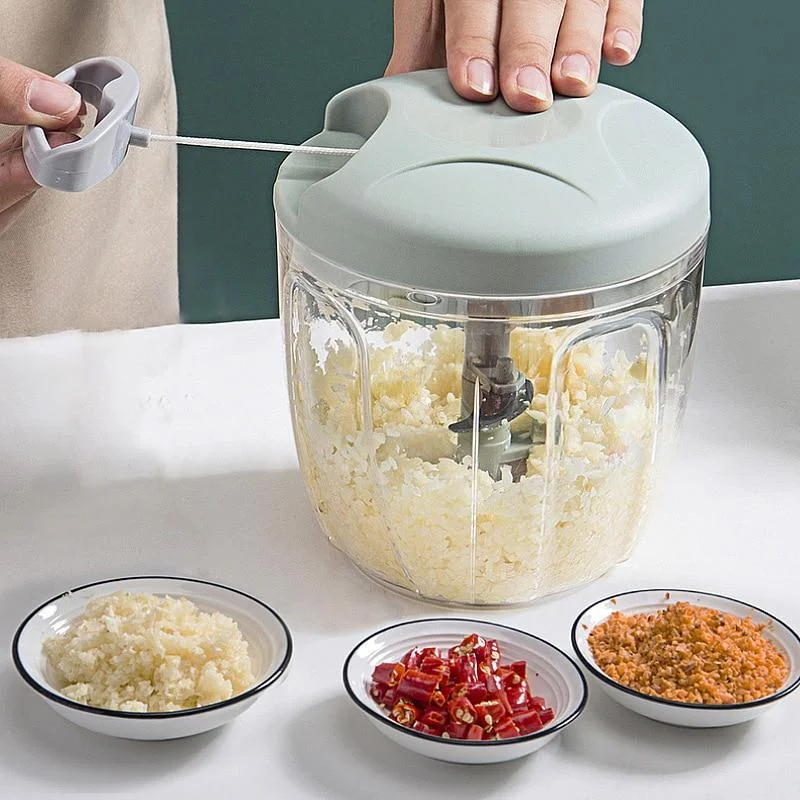 500/900ML pemotong tangan Manu - Spiralizer Vegetable Noodle ulasan dan harga