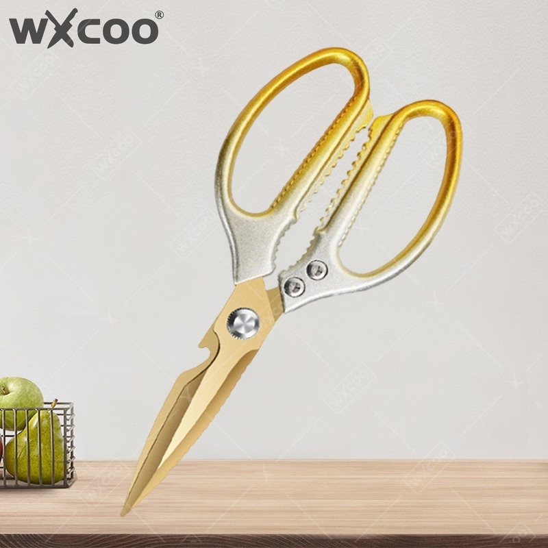 WXCOO Gunting Dapur Baja Tahan - Kitchen Gadgets For Arthritic Hands ulasan dan harga