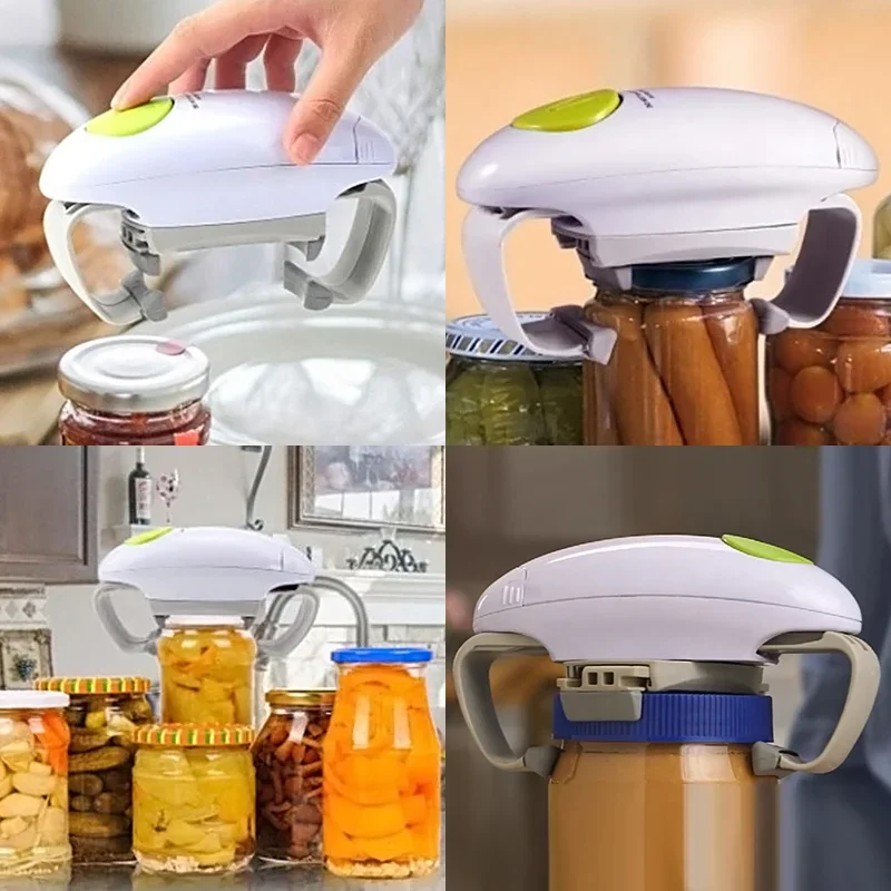 Pembuka Tutup Botol Elektrik O - Kitchen Gadgets Jar Openers ulasan dan harga