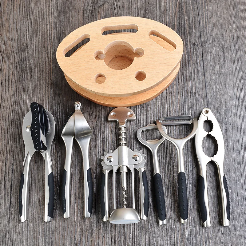 7 buah Set peralatan dapur log - Kitchen Gadgets Jar Openers ulasan dan harga