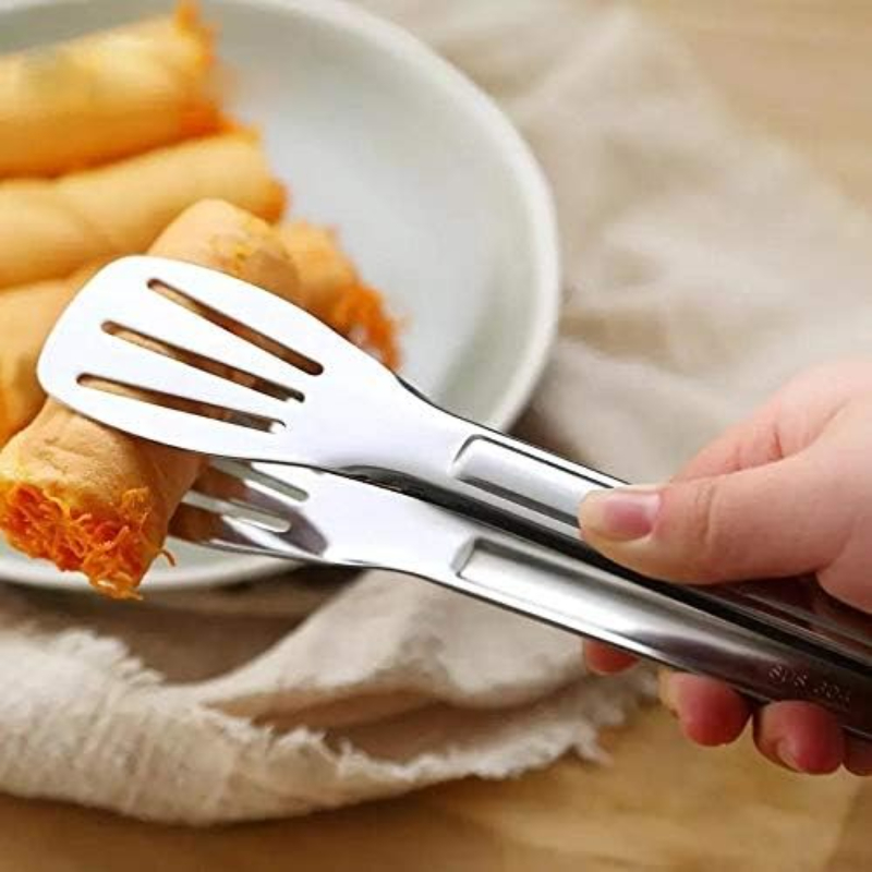 Penjepit Makanan Stainless Ste - Kitchen Gadgets For Arthritic Hands ulasan dan harga