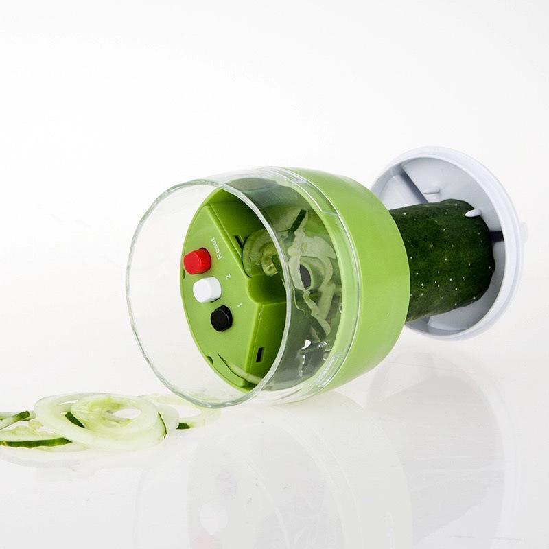 Pemotong Sayuran Spiral Gengga - Spiralizer Vegetable Noodle ulasan dan harga