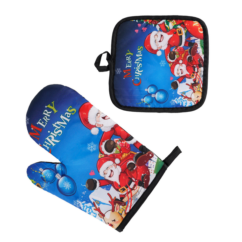 Sarung Tangan Tahan Panas Saru - Kitchen Gadgets Xmas Gifts ulasan dan harga