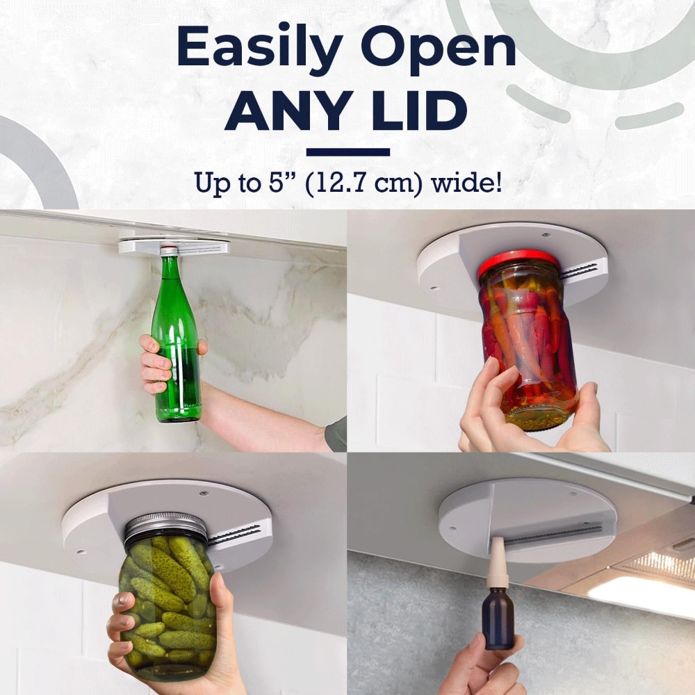 1 buah pembuka toples di bawah - Kitchen Gadgets Jar Openers ulasan dan harga