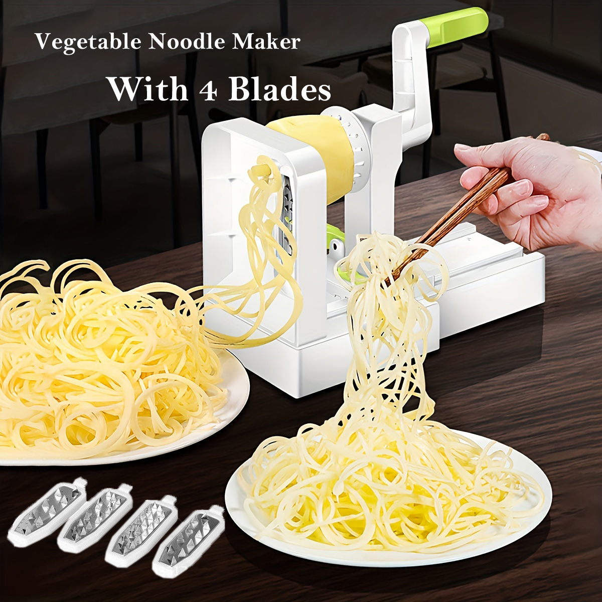 Parutan Sayuran Spiral Slicer  - Spiralizer Vegetable Noodle ulasan dan harga