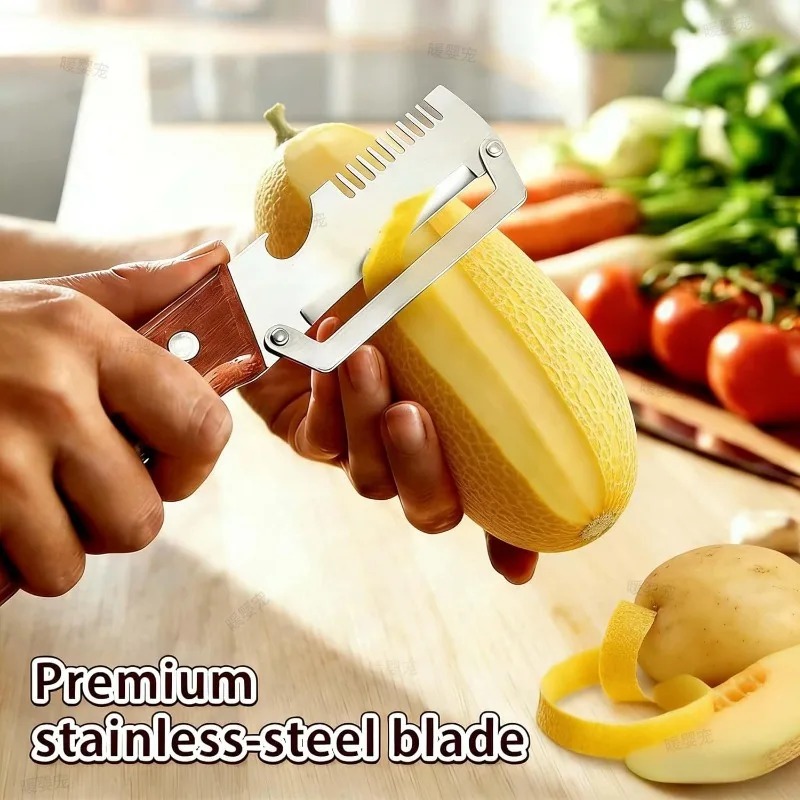 Alat Dapur 3-in-1 Stainless St - Kitchen Gadgets Built In ulasan dan harga